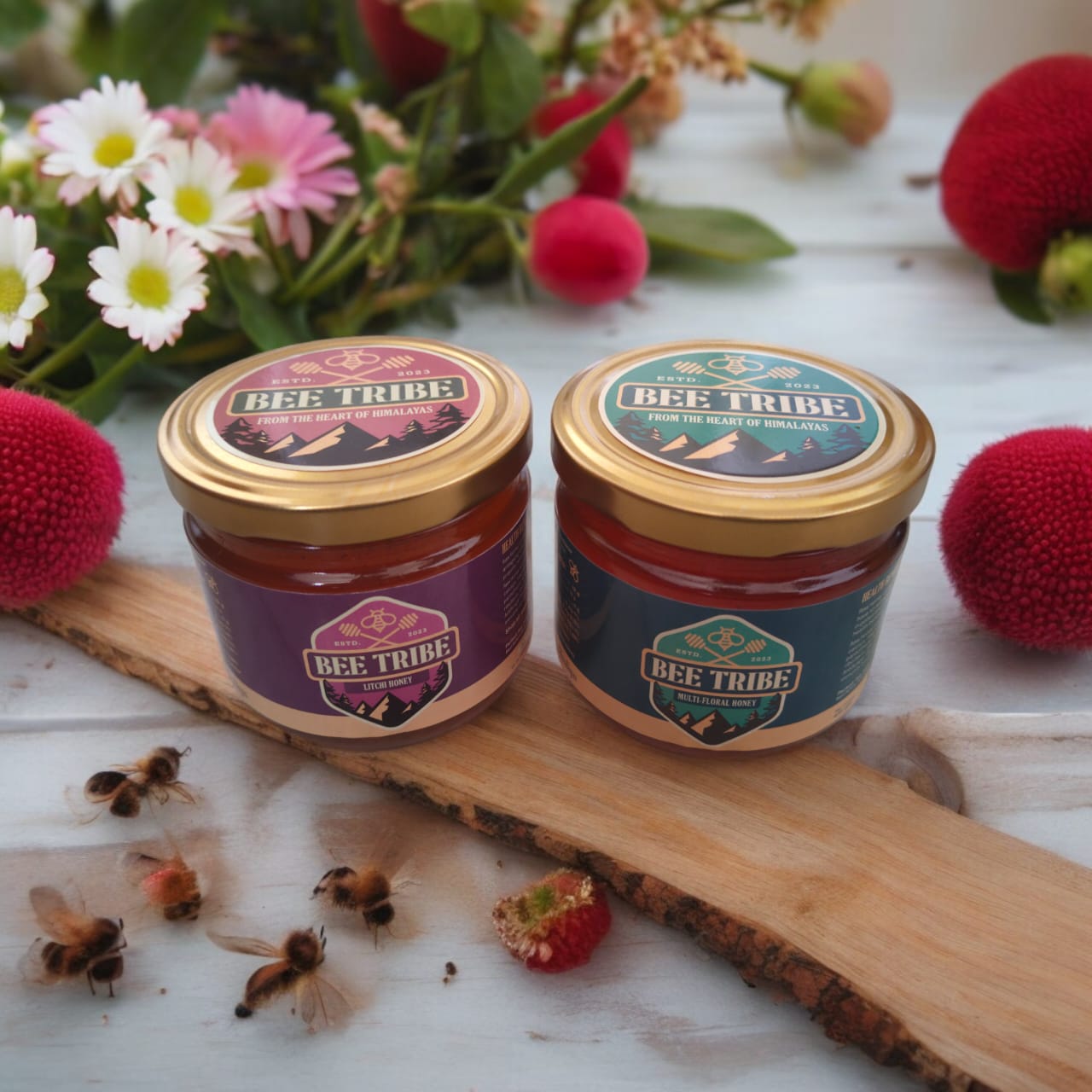 Litchi and Multi-flora honey bundle